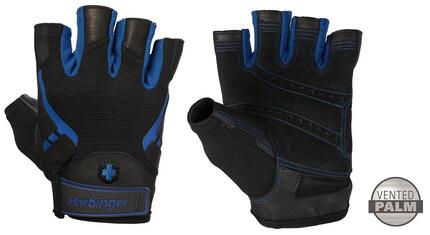 Gants Harbinger Pro Fitness pour hommes - Bleu - S