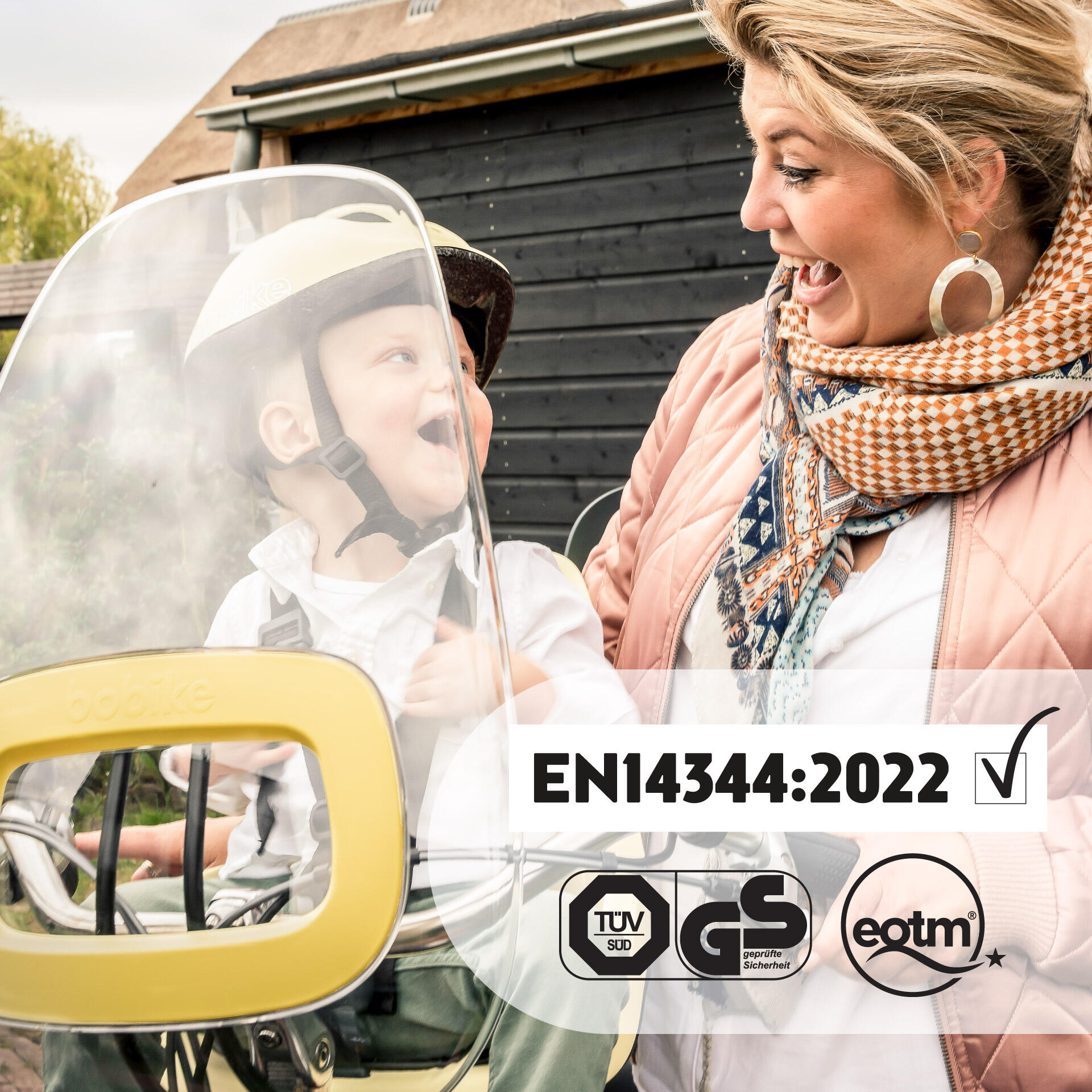 GO Mini fietsstoeltje voor kinderen 6/7