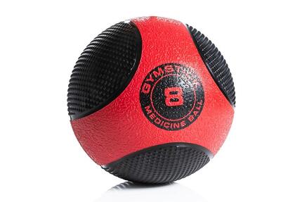 Gymstick Medicine Ball - Avec vidéos d'entraînement - 8 kg