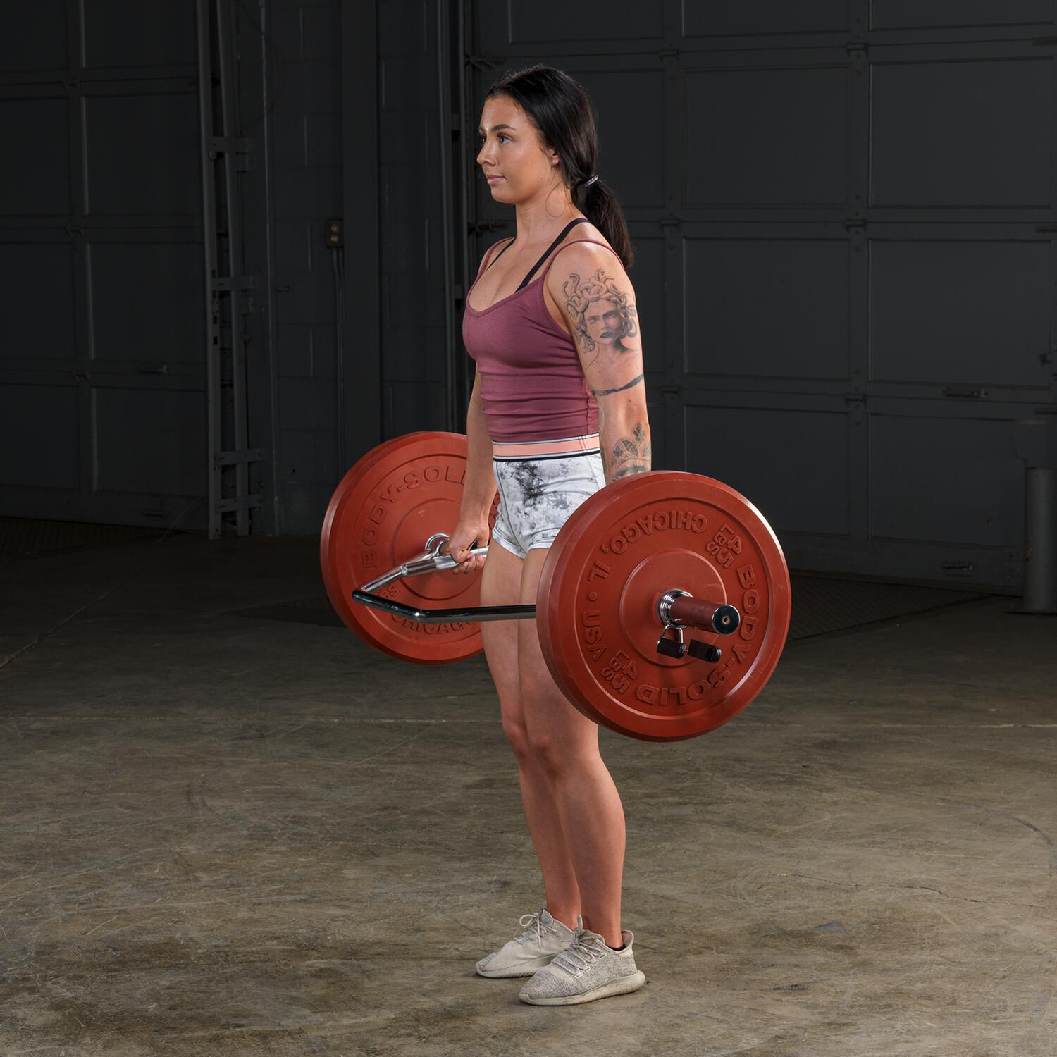 Olympic Shrug Bar - Trap bar 3/5