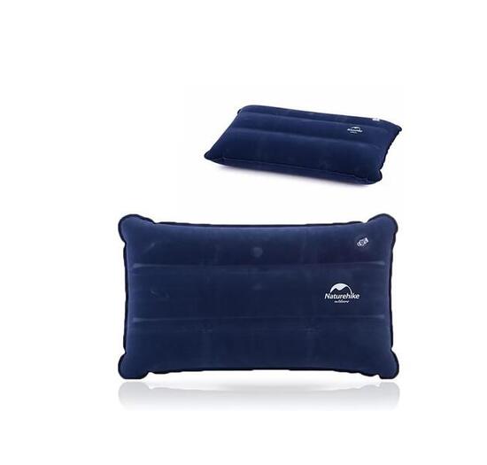 NatureHike Aufblasbares Kissen in rechteckiger Form, dunkelblau