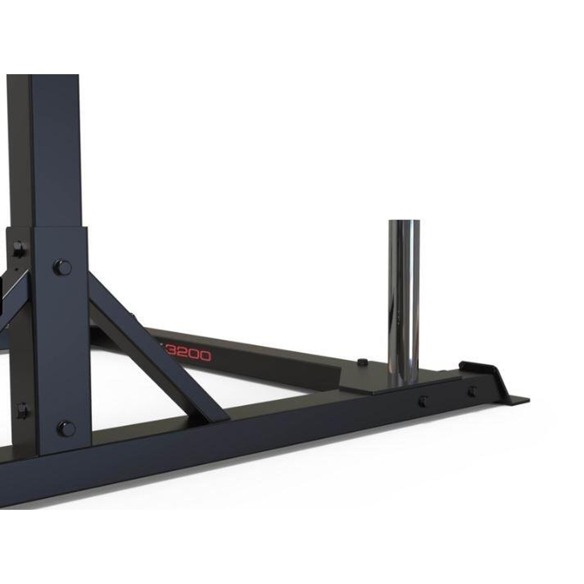 Support de squat WLX-3200 - Noir mat - 300 kg