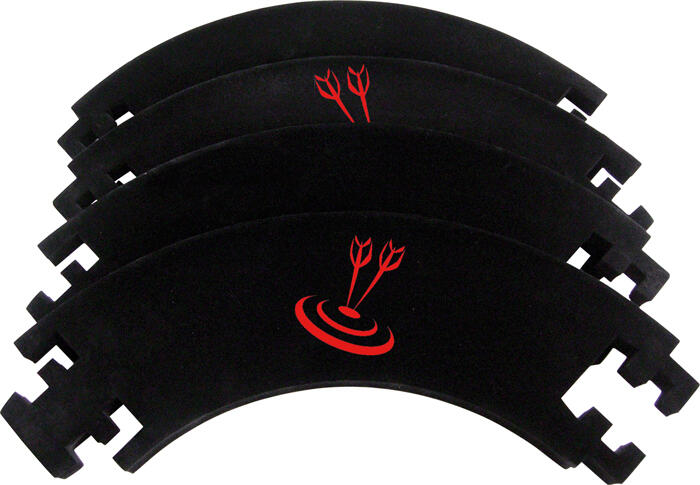 KARELLA Karella Dartbord catchring 4-delig Zwart