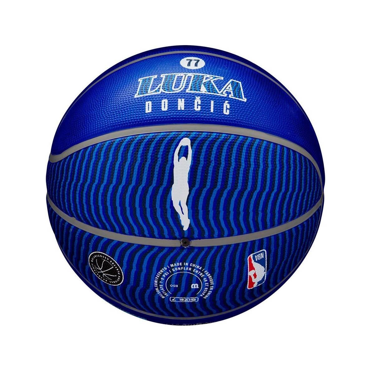 Piłka do Koszykówki kosza Wilson NBA Luka Dončić Dallas Mavericks - WZ4006401 7 3/4