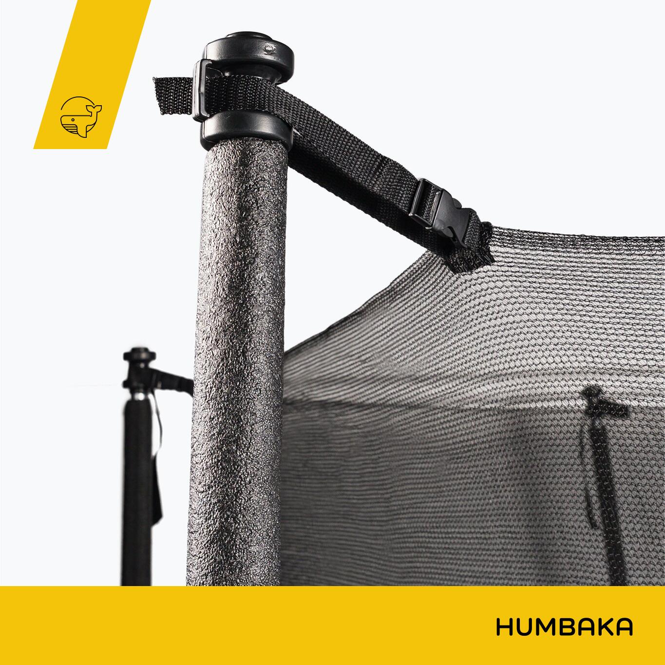Trampolina ogrodowa HUMBAKA Eco 244 cm 6/7