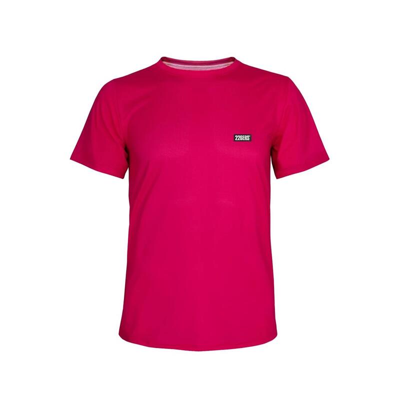 Camiseta manga corta  COLOR BLOCK Color Rosa talla M