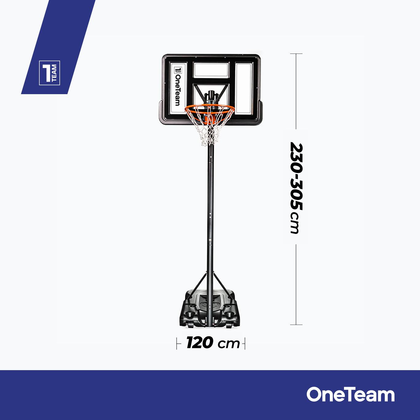 Cestino da basket OneTeam BH02 2/7