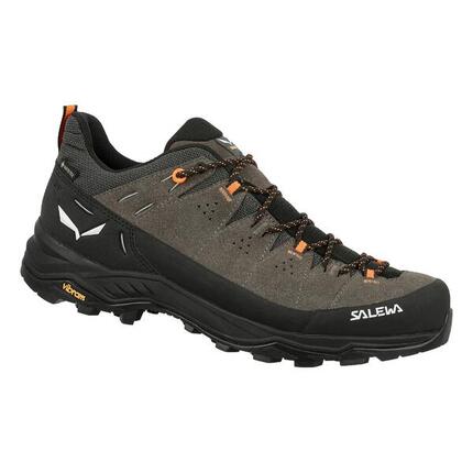Trail-Schuhe Mann Salewa Alp Trainer 2 Gore-Tex Braun