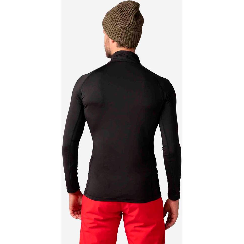 Koszulka termoaktywna Rossignol Classique 1/2 Zip czarna