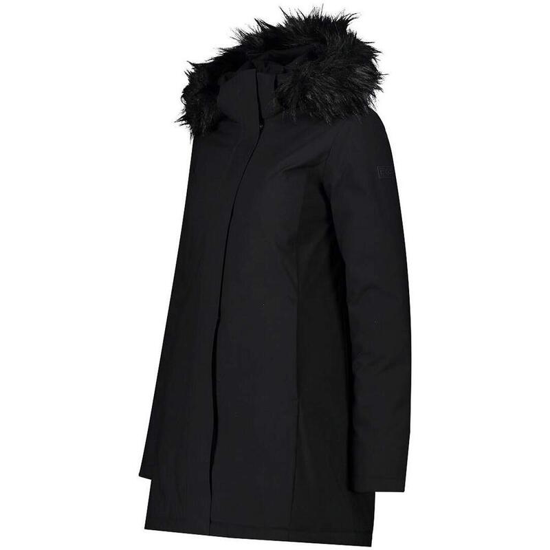 Jacheta de ploaie cu glugă cu fermoar CMP Coat Zip Hood pentru femei