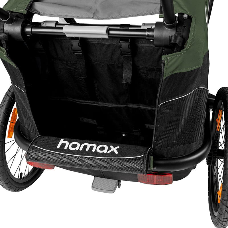 Hamax "Outback 2IN1" converteerbare kinderwagen fietskar