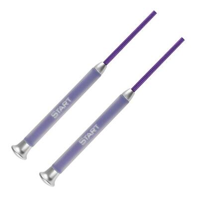 Zestaw 2x Bat jeździecki START GlossyCrystal z kryształkami 120 cm