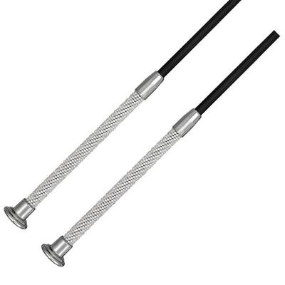 Zestaw 2x Bat jeździecki START Diamant z diamencikami 120 cm