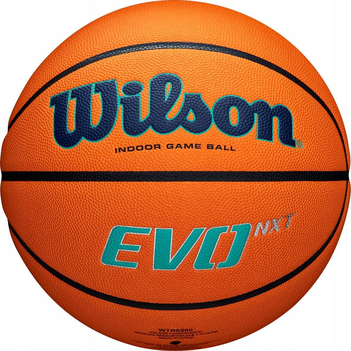 Balón de Baloncesto Evo NXT IN de Cuero Naranja 2/7
