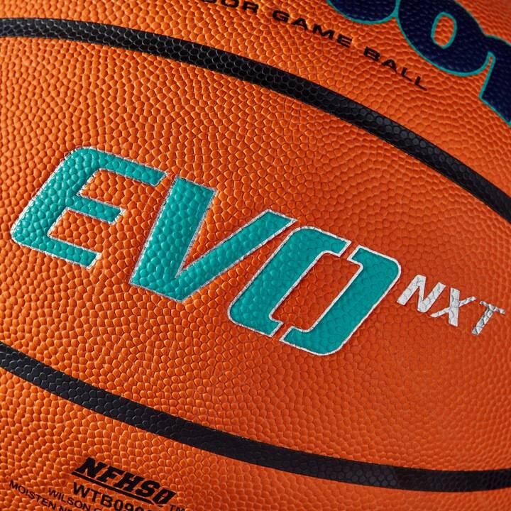 Balón de Baloncesto Evo NXT IN de Cuero Naranja 3/7
