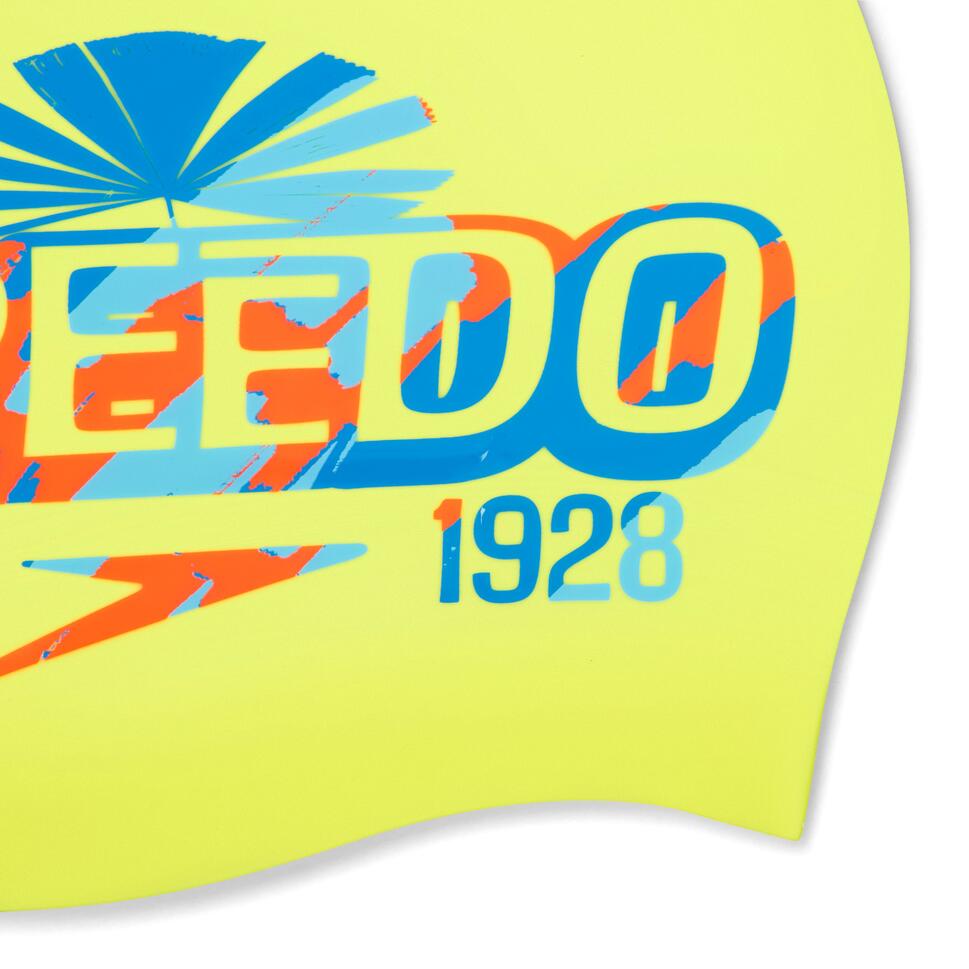 Czepek pływacki na basen silikonowy unisex Speedo Slogan Print