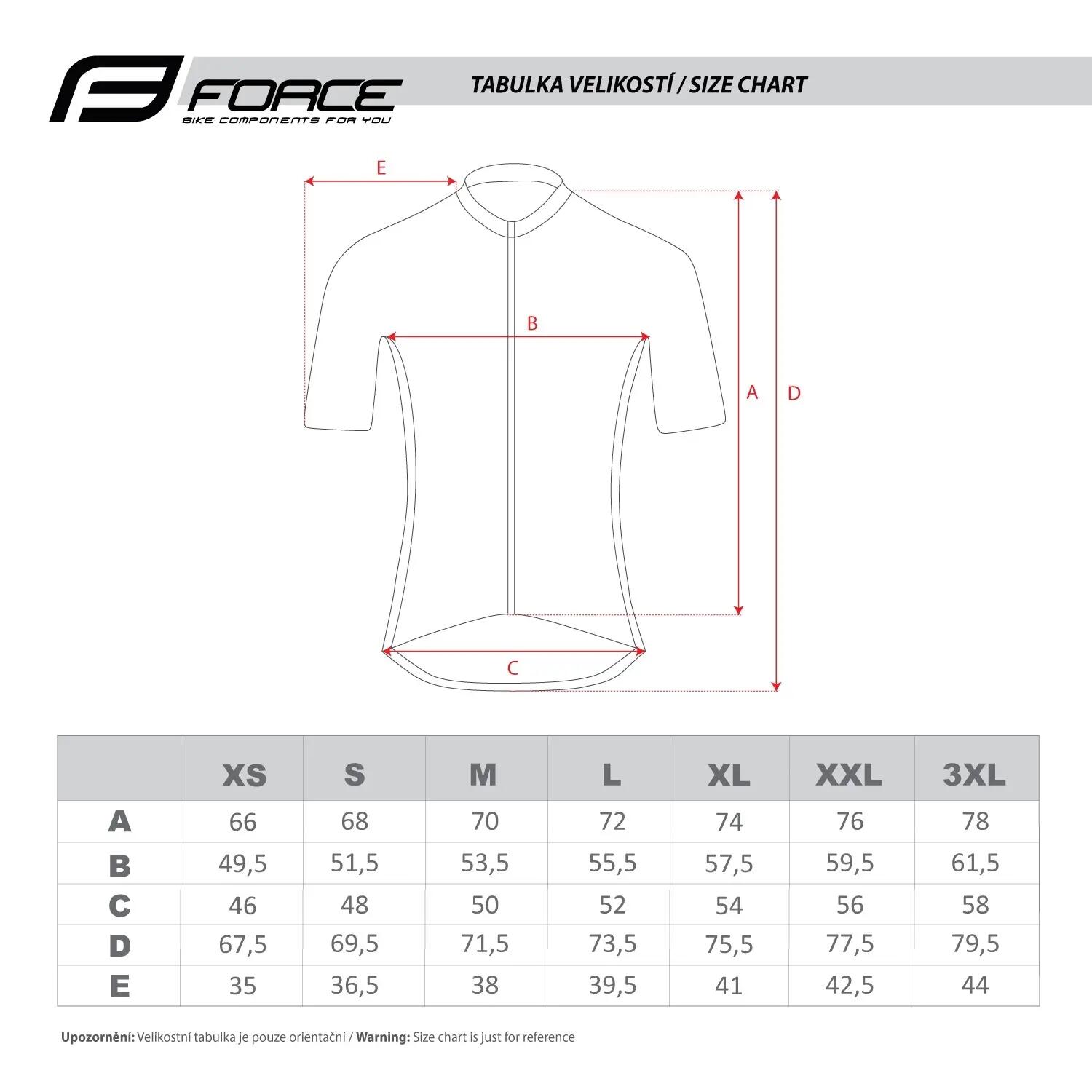 Tricou ciclism Force MTB Core, gri/albastru, 3XL 3/3