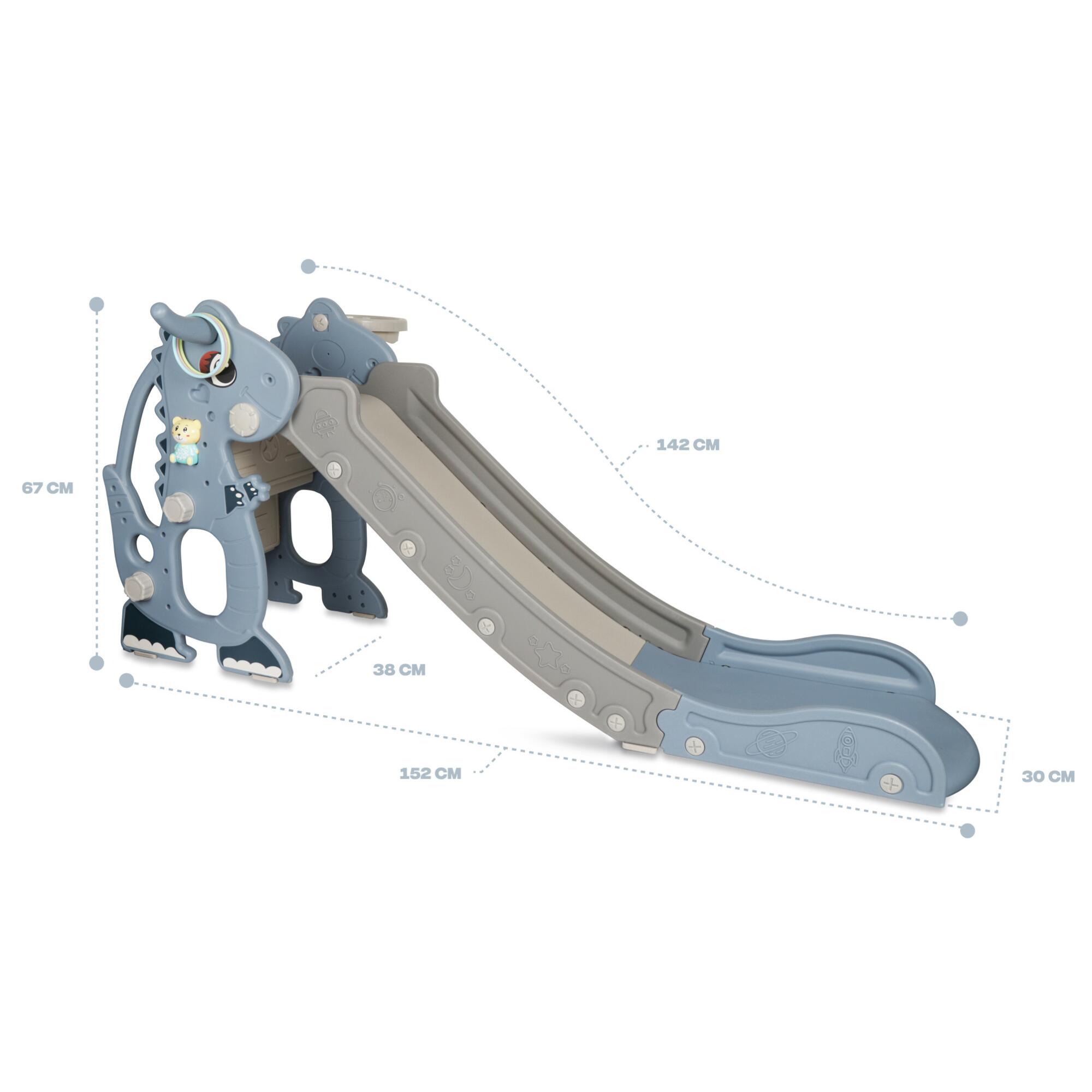 Scivolo Rockerz - Per interni ed esterni - Blu grigio 3/8
