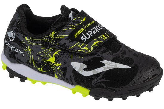 Botas Fútbol Fútbol Niños Joma Super Copa Jr 24 TF Negro