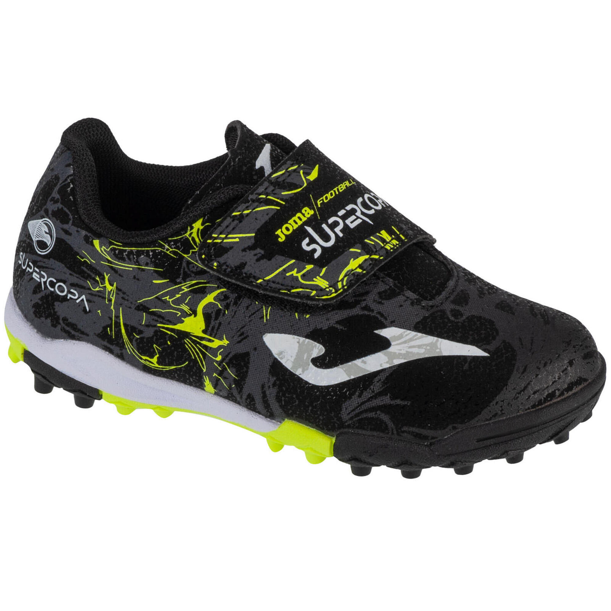 Joma - Chaussures De Football Pour Garçons Super Copa Jr 24 Scjw Tf - Baskets - Noir - 32 - Decathlon