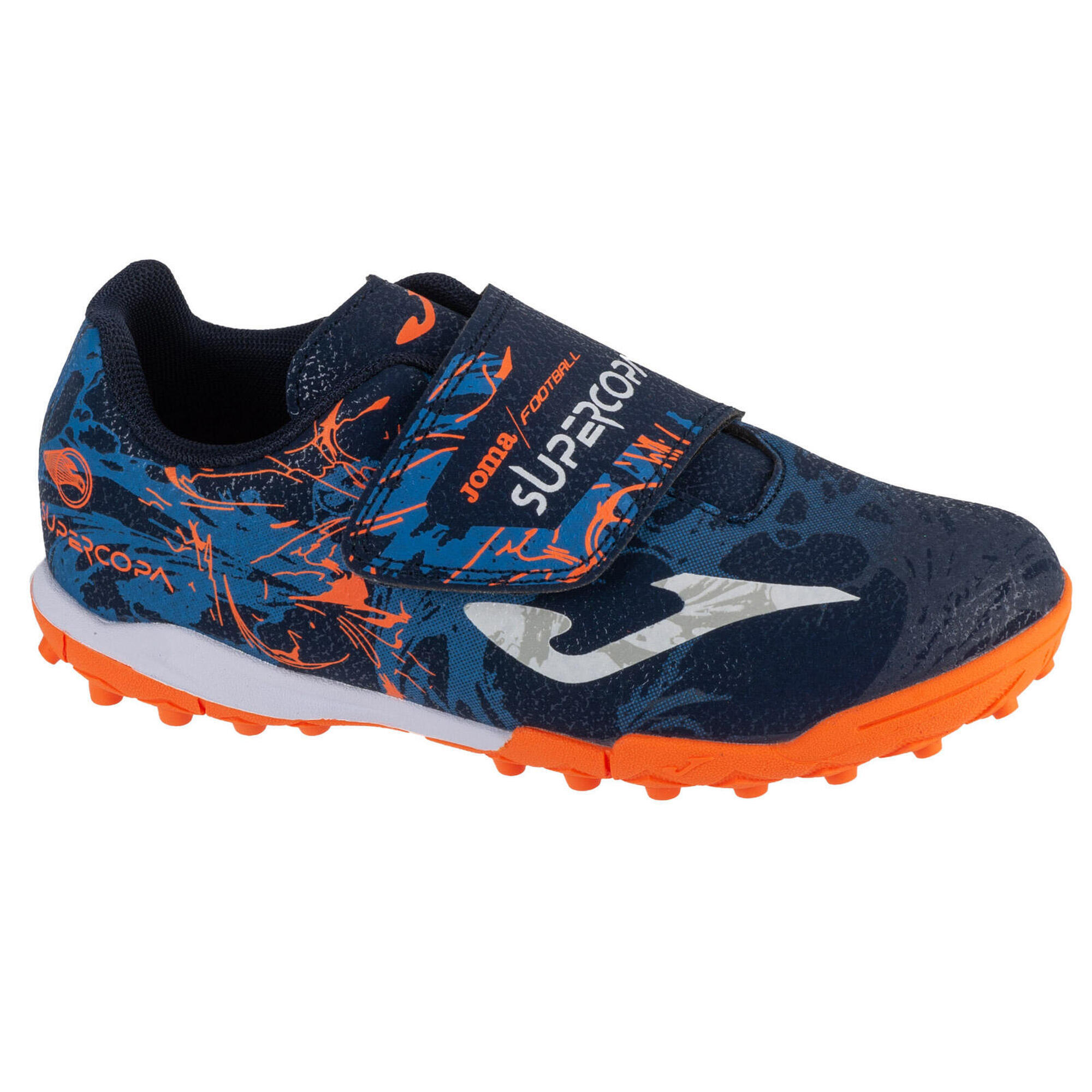 Joma - Chaussures De Futsal Joma Modèle Scjw2403tfv Pour Filles - Chaussures De Football - Bleu - 24 - Decathlon