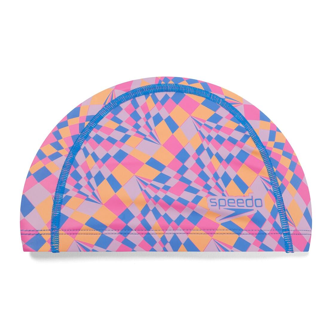 SPEEDO Speedo Junior Printed Pace Cap - Pink / Blue