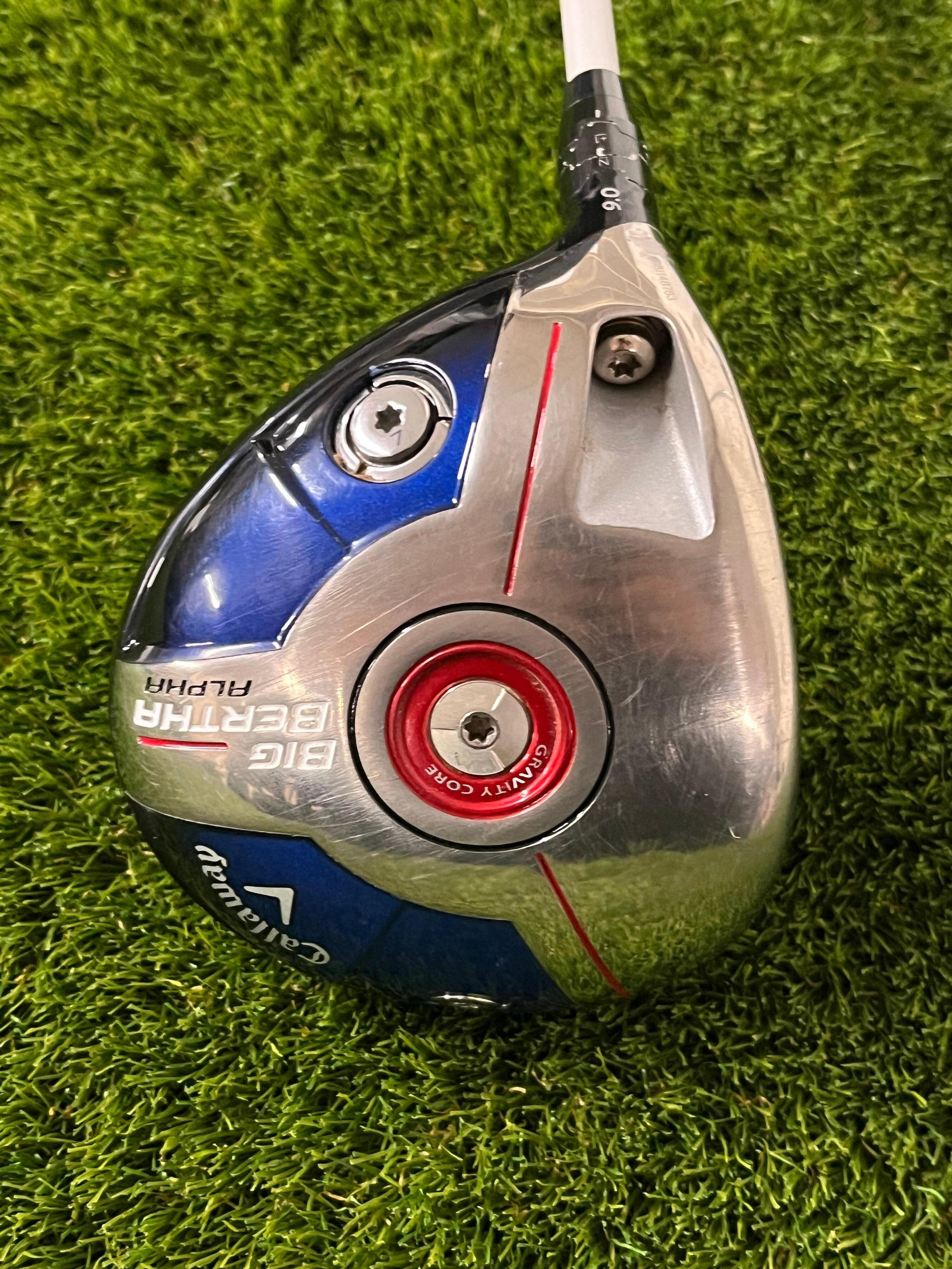 CALLAWAY GRADE B-LH CALLAWAY BIG BERTHA ALPHA 9 Driver