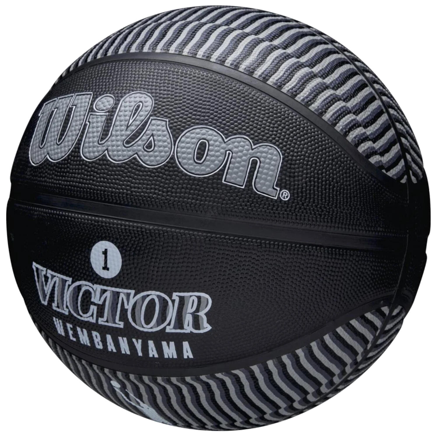 Basketball NBA Player Icon Victor Wembanyama Outdoor Ball 2/4