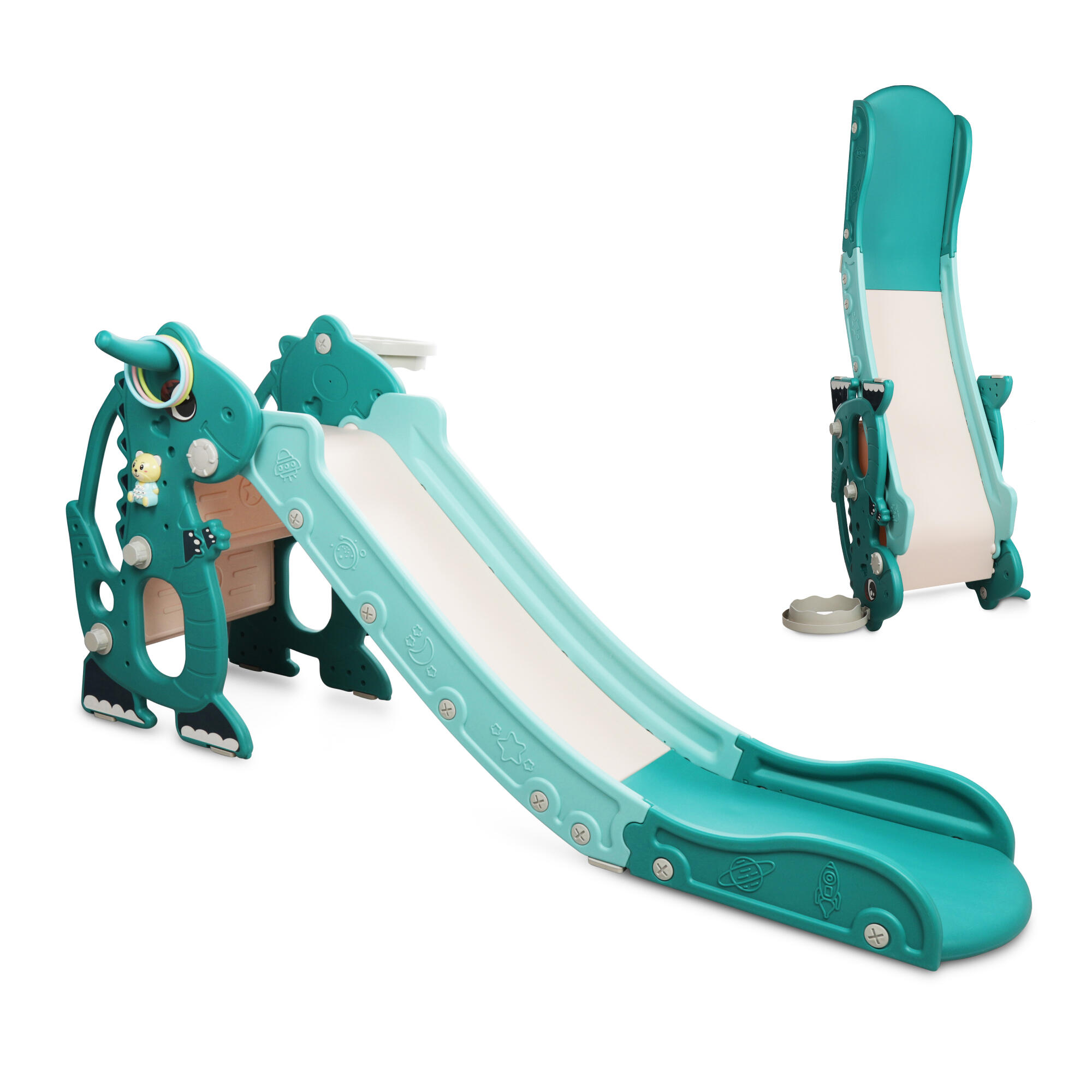 Scivolo Rockerz - Per interni ed esterni - Verde 2/8