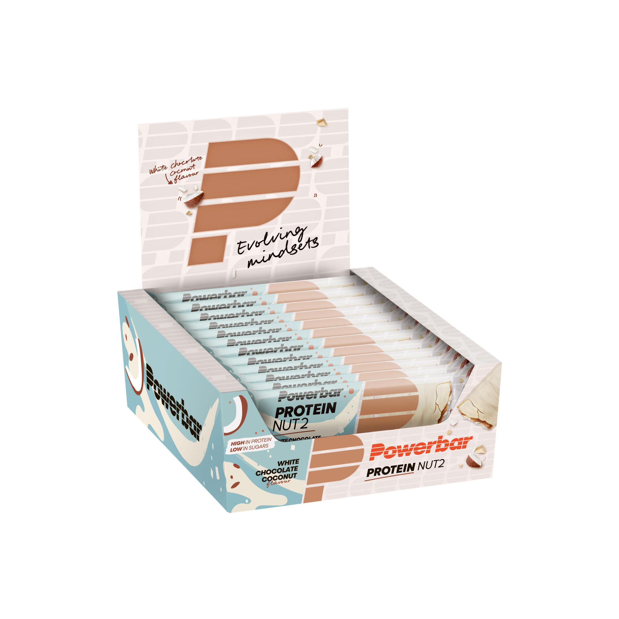 Nut2 45g PowerBar protein bar (set of 12)