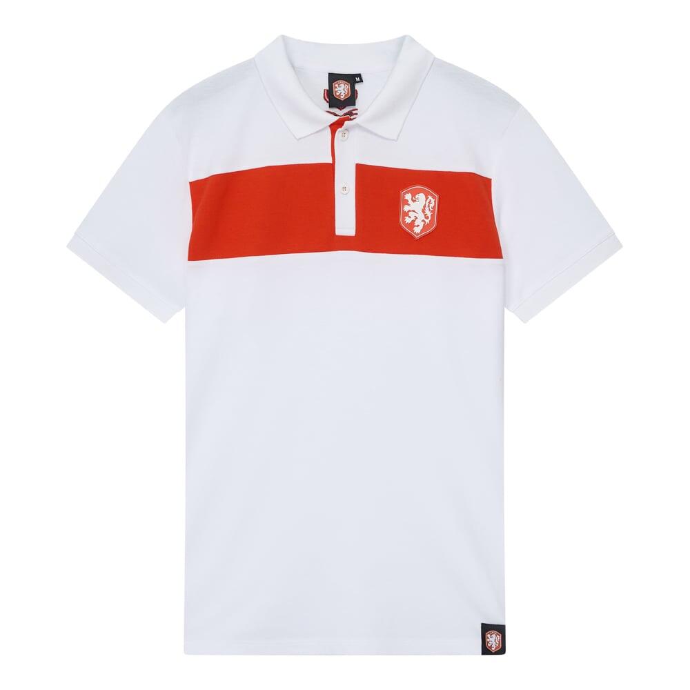 KNVB Nederland Polo Heren - Ek 2024 - KNVB - Holland - Wit