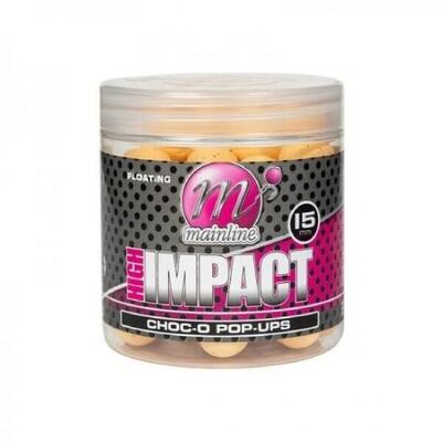 Mainline high impact pop-up 15mm choc-o - karper pop ups & hookbaits
