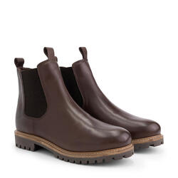 Bottines en cuir - doublé de laine - pour hommes - Rosseland