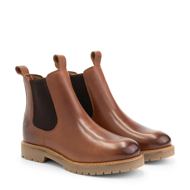 Bottines en cuir - doublé de laine - pour femmes - Rosseland