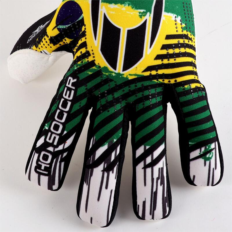 Guante de portero Ho Soccer Infantil Squadra Turf Brasil Negro