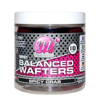 Mainline high impact balanced wafters 15mm spicy crab