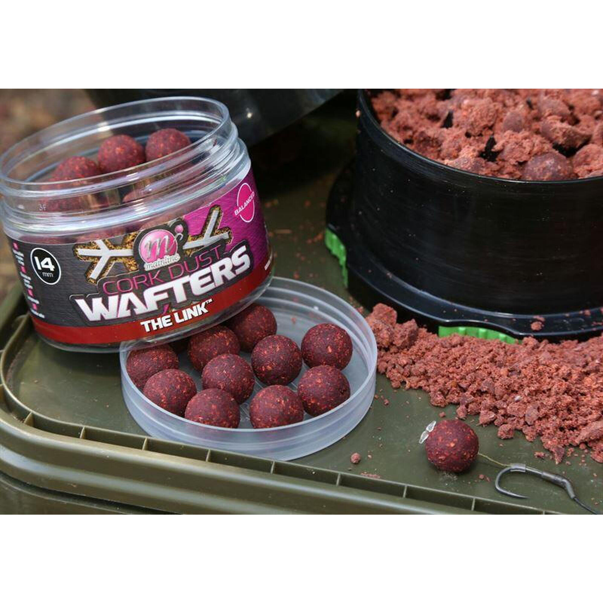 BOILIES POP-UP MAINLINE CELL CORK DUST WAFTERS 14MM