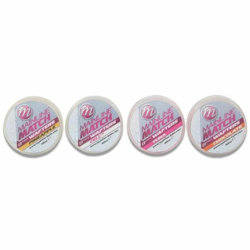 DUMBELL MAINLINE WAFTERS MATCH YELLOW PINEAPPLE 8MM 2/2