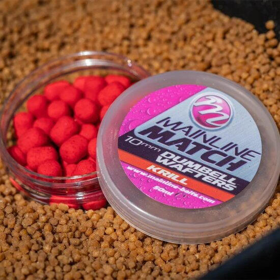 DUMBELL MAINLINE WAFTERS MATCH RED KILL 6MM