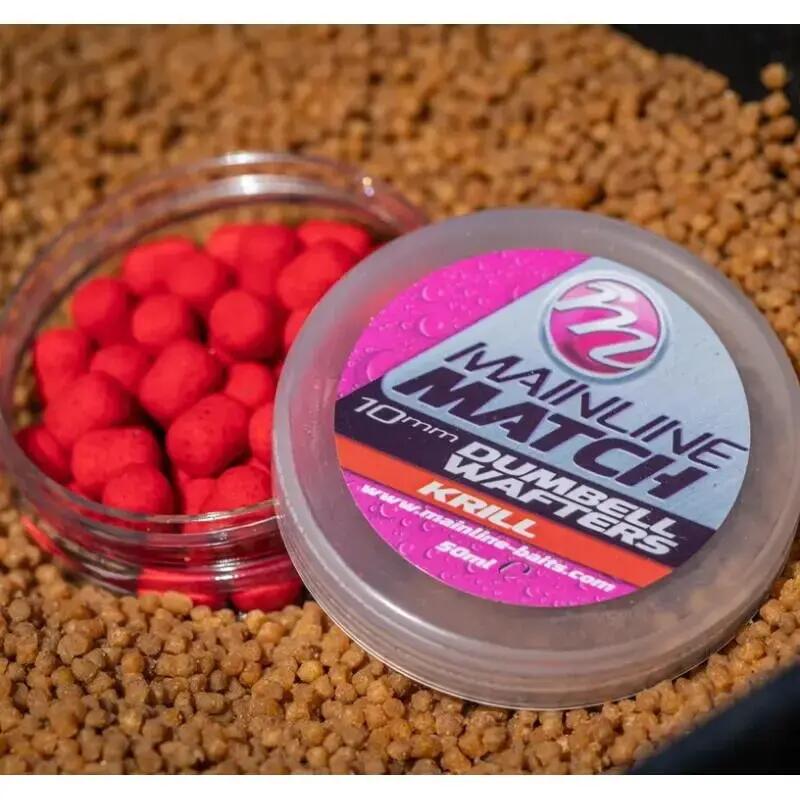 DUMBELL MAINLINE WAFTERS MATCH RED KILL 10MM 2/2