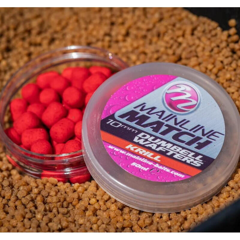 DUMBELL MAINLINE WAFTERS MATCH RED KILL 10MM