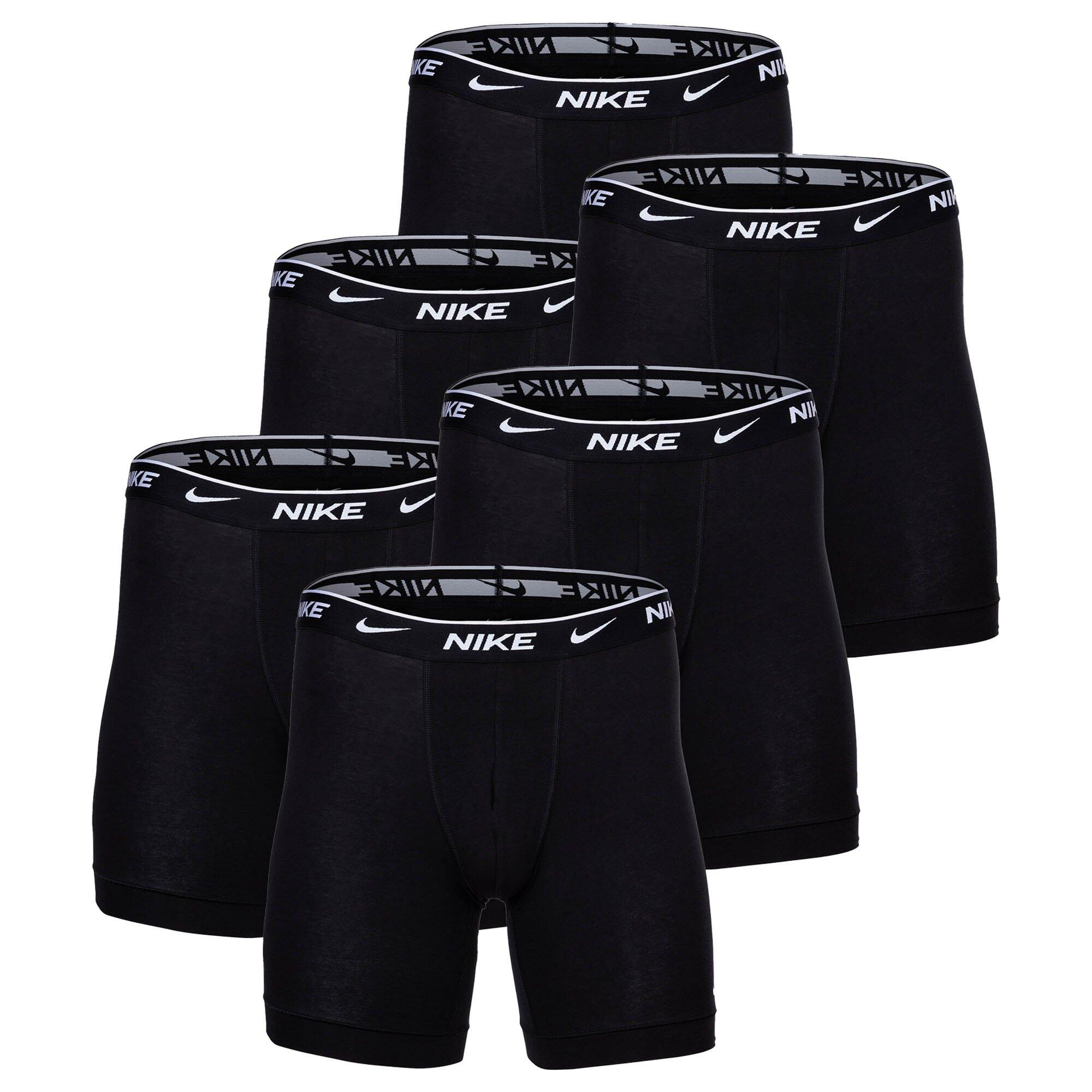 NIKE Boxershort Herren 6er Pack Stretch-Boxer Brief long, Cotton Stretch