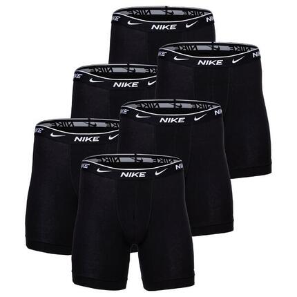 Boxershort Herren 6er Pack Stretch-Boxer Brief long, Cotton Stretch