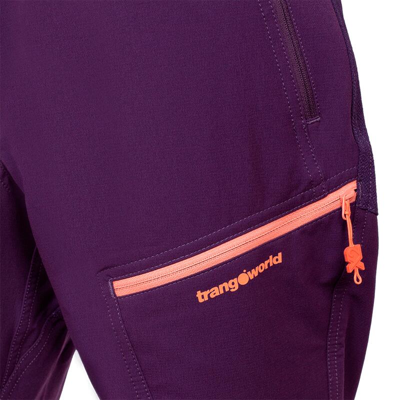 Pantalón para Mujer Trangoworld Trx2 dura wm pro Morado