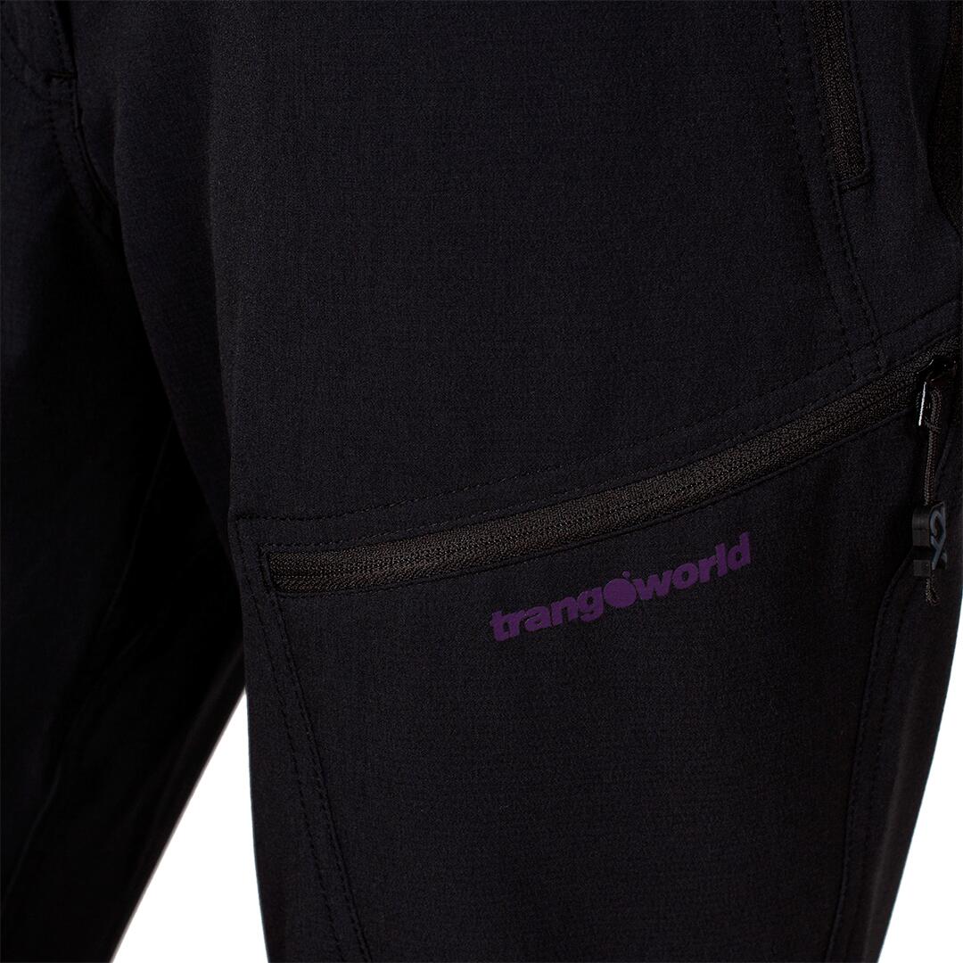 Pantalón para Mujer Trangoworld Trx2 dura wm pro Negro/Morado 2/7