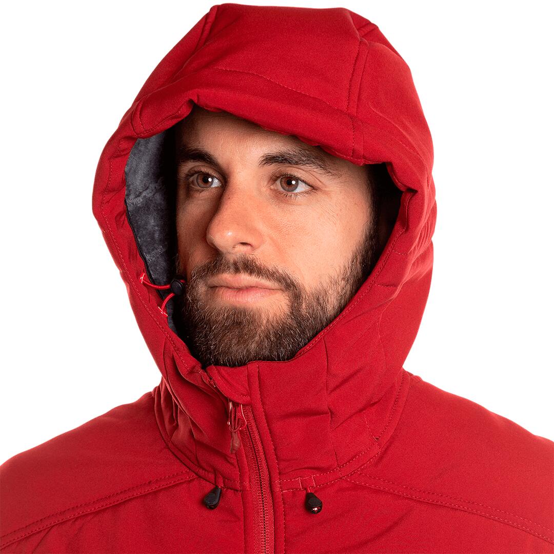 Softshell para Hombre Trangoworld Chantar Rojo/Rojo 5/7