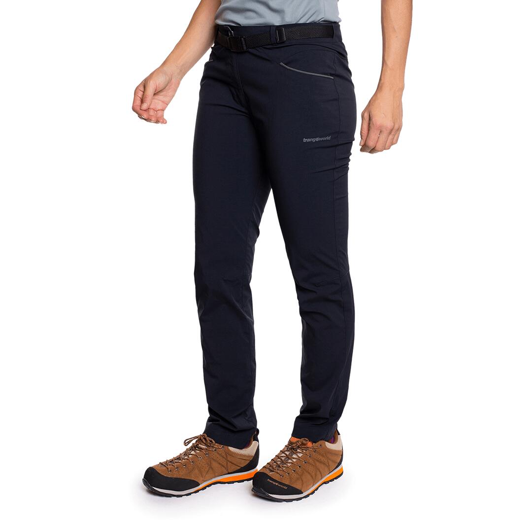 Pantalón para Mujer Trangoworld Hervas Negro/Gris 3/6