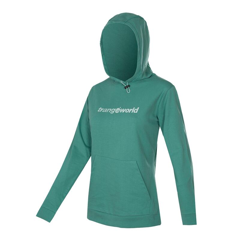 Sudadera para Mujer Trangoworld Sousa Verde