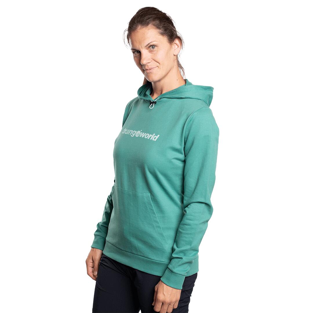 Sudadera para Mujer Trangoworld Sousa Verde 3/6