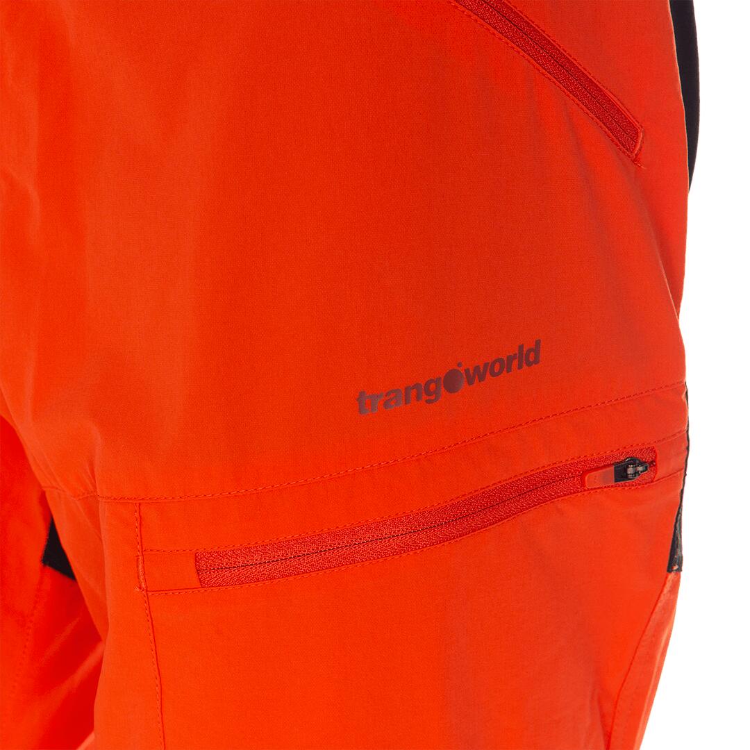 Pantalón para Hombre Trangoworld Drohmo th Naranja/Negro protección UV+30 2/6